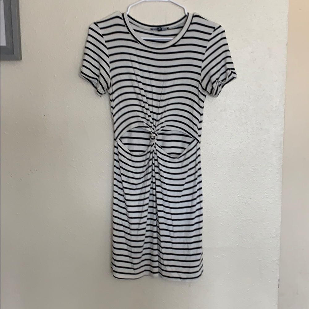 Kendall and Kylie cut out mini dress